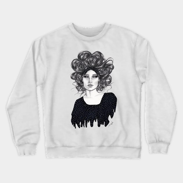 Negro Crewneck Sweatshirt by DaniMej